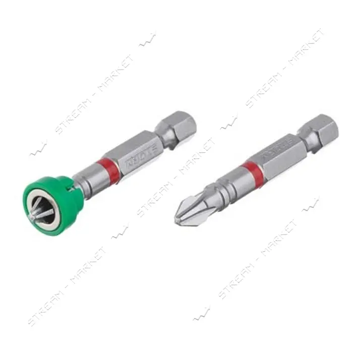 Комплект отверточных насадок Intertool VT-0231 Storm PH2 с ограничителем 1/4"x50мм 2шт
