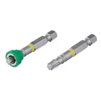 Комплект отверточных насадок Intertool VT-0232 Storm Torx с ограничителем Т30 1/4"x50мм 2шт