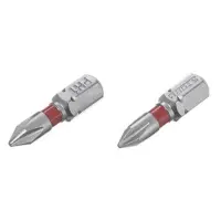 Комплект отверточных насадок Intertool VT-0217 PH1 1/4"x25мм S2 2шт STORM                           