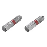 Комплект отверточных насадок Intertool VT-0219 PH3 1/4"x25мм S2 2шт STORM