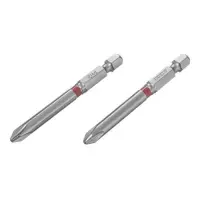 Комплект отверточных насадок Intertool VT-0223 PH2 1/4"x70мм S2 2шт STORM                           