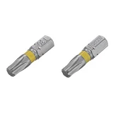 Комплект отверточных насадок Intertool VT-0226 Torx T30 1/4"x25мм S2 2шт STORM