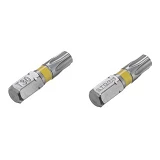 Комплект отверточных насадок Intertool VT-0226 Torx T30 1/4"x25мм S2 2шт STORM