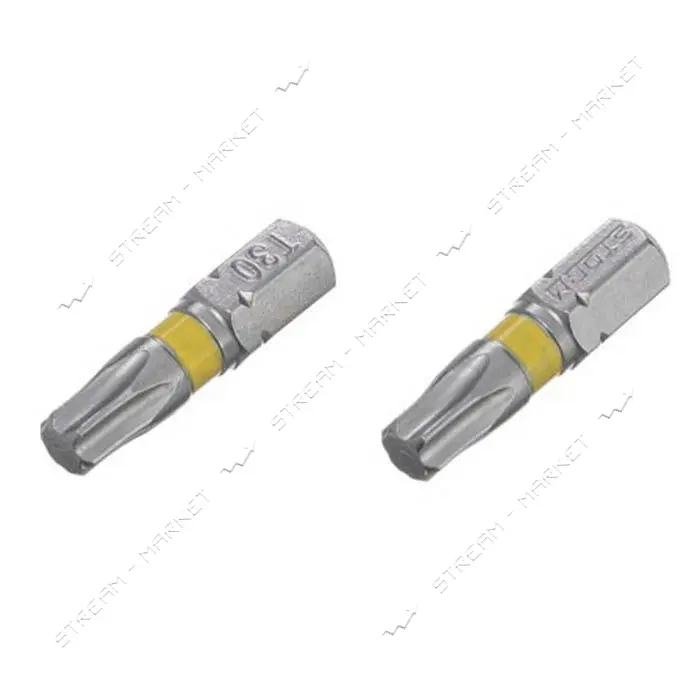 Комплект отверточных насадок Intertool VT-0226 Torx T30 1/4"x25мм S2 2шт STORM