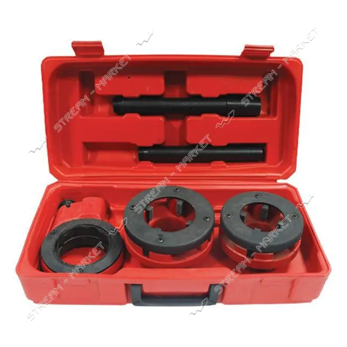 Набор плашек Intertool SD-8002 для нарезки резьбы 1 1/2" 2" 2шт                                     