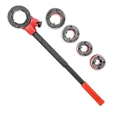 Набор плашек Intertool SD-8004 для нарезки резьбы 1/2" 3/4" 1" 1 1/4" 4шт