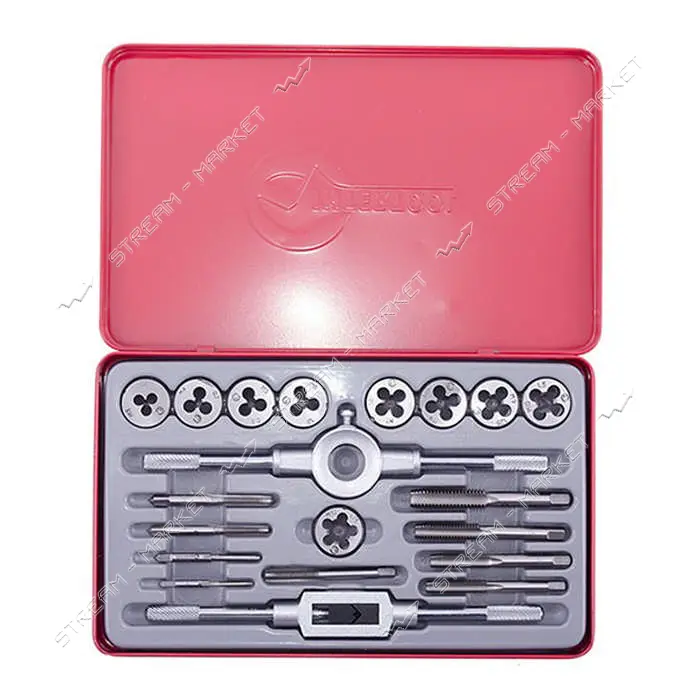 Набор метчиков и плашек Intertool SD-8021 20шт                                                      