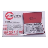 Набор метчиков и плашек Intertool SD-8021 20шт                                                      