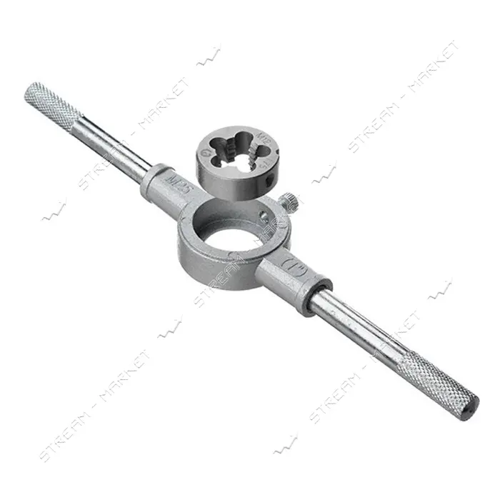 Набор плашек Intertool SD-8040 M3-M12 и метчиков M3-M12 40шт                                        