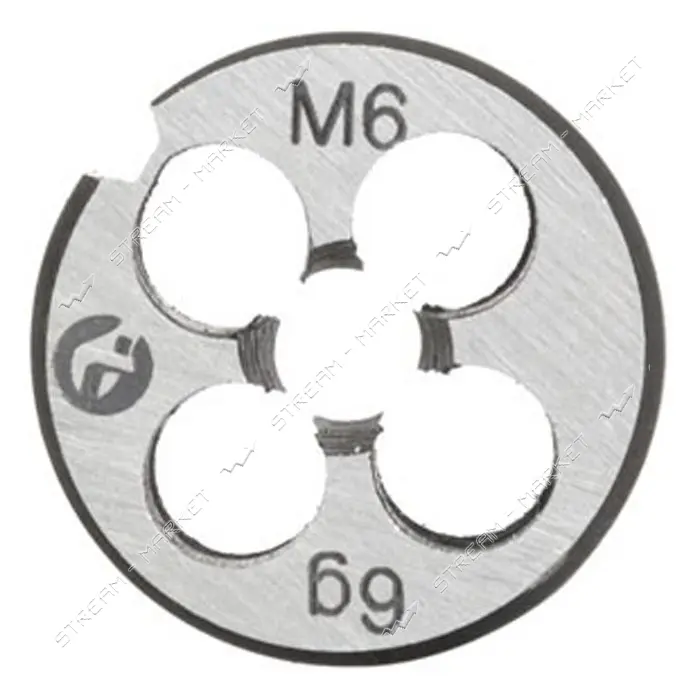 Плашка Intertool SD-8217 M6 1мм
