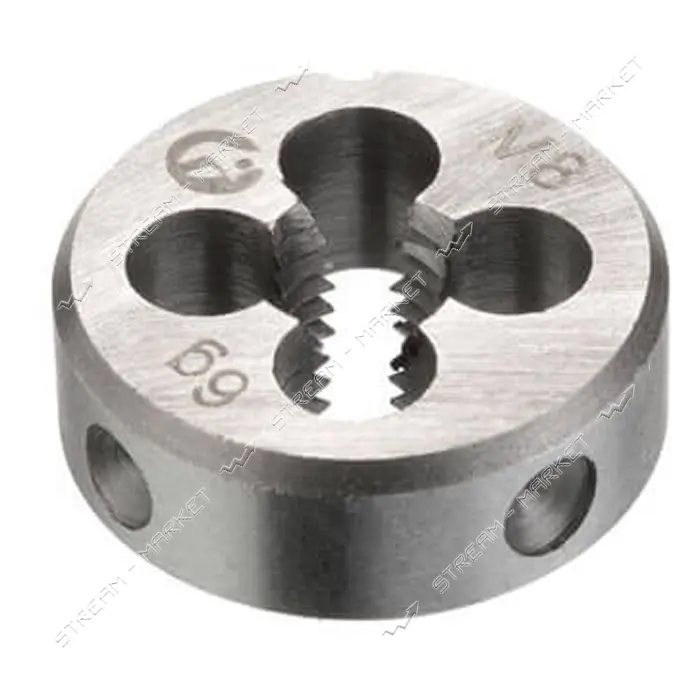 Плашка Intertool SD-8221 M8 1.25мм                                                                  