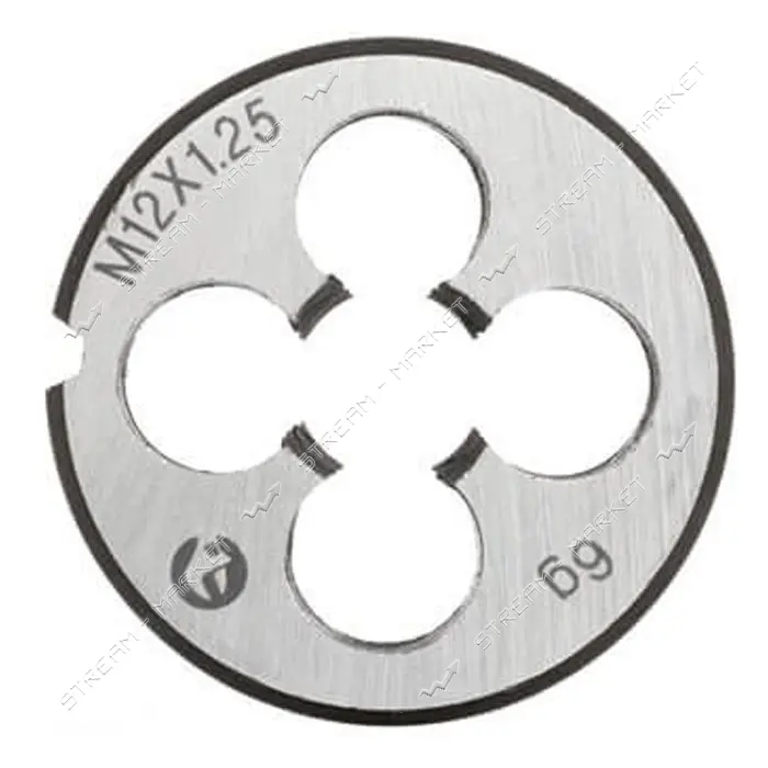 Плашка Intertool SD-8236 M12 1.25мм
