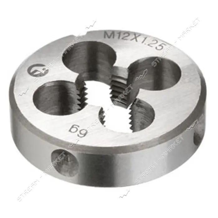 Плашка Intertool SD-8236 M12 1.25мм