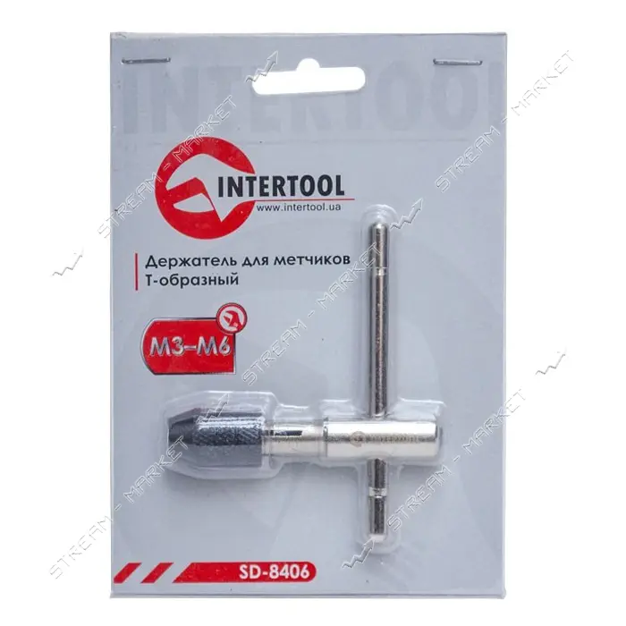 Держатель для метчиков Intertool SD-8406 Т-образный M3-M6