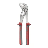 Клещи трубные Intertool HT-0119 250мм двухкомпонентная ручка