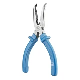 Щипцы Intertool HT-0124 удлиненные изогнутые 160мм                                                  