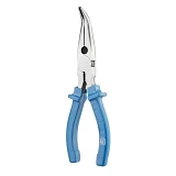 Щипцы Intertool HT-0125 удлиненные изогнутые 180мм