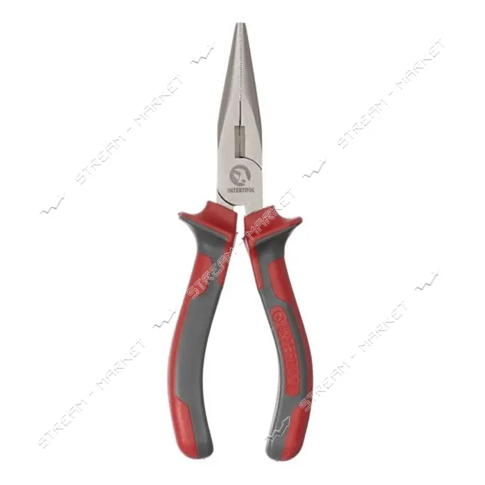 Щипцы Intertool HT-0127 Профи удлиненные прямые 160мм                                               