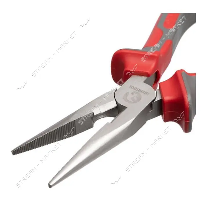 Щипцы Intertool HT-0127 Профи удлиненные прямые 160мм                                               