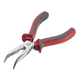 Щипцы Intertool HT-0131 Профи удлиненные изогнутые 160мм