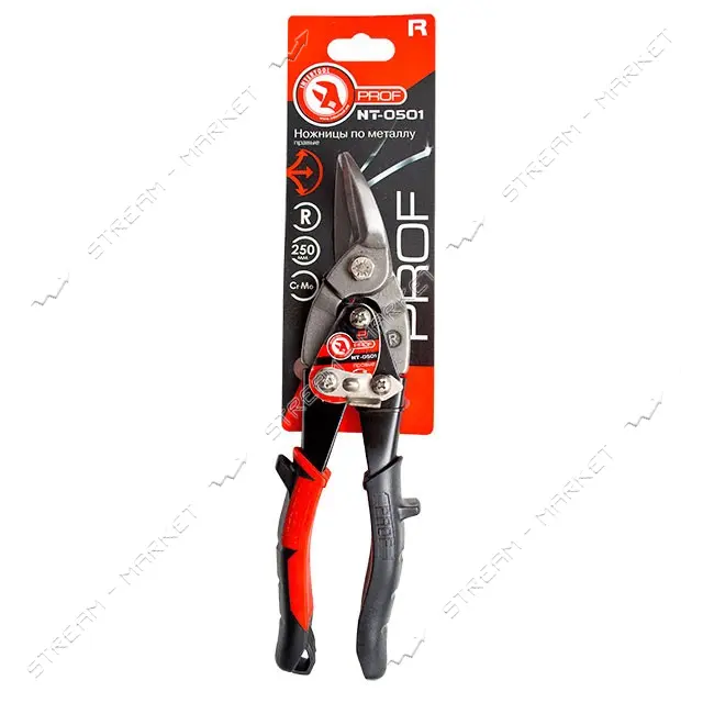 Ножницы по металлу Intertool NT-0501правые 250мм
