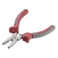 Плоскогубцы прецизионные Intertool NT-0101 комб.с накладками на рукоятках из двух матер. 115мм
