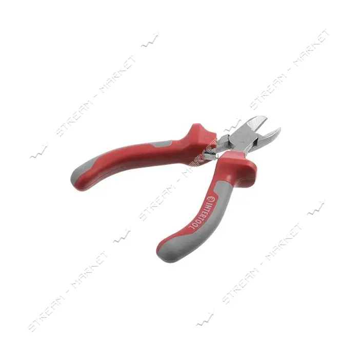 Бокорезы прецизионные комб. Intertool NT-0104 с накладками на рукоятках из двух матер. 115мм