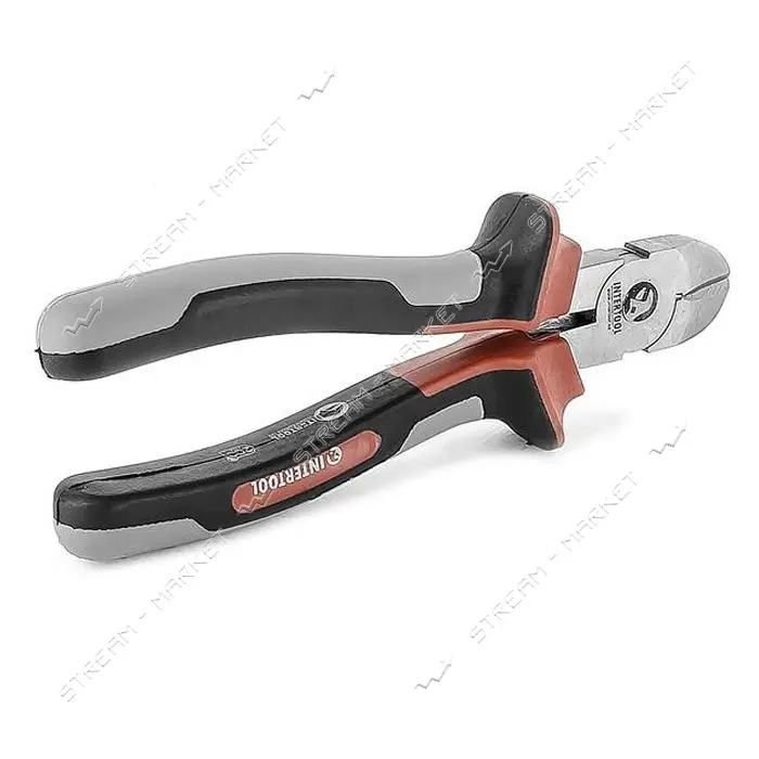 Бокорезы Intertool NT-0217 200мм с изолированными рукоятками до 1000В                               
