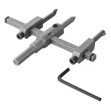Сверло по кафелю Intertool HT-0338 регулируемое 30-120мм