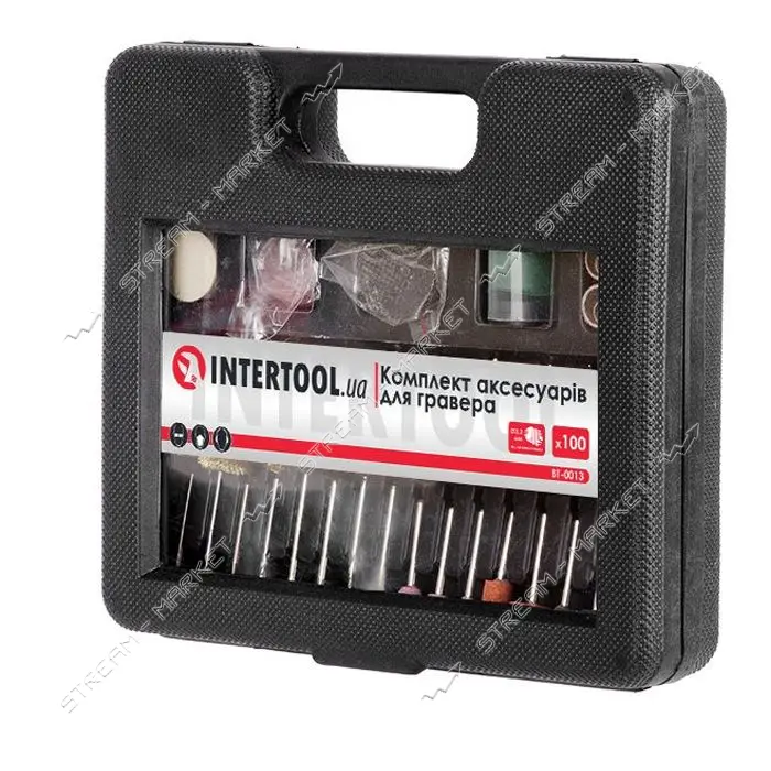 Комплект аксессуаров для гравера Intertool L BT-0013WT-0516 и DT-0517 100шт                         