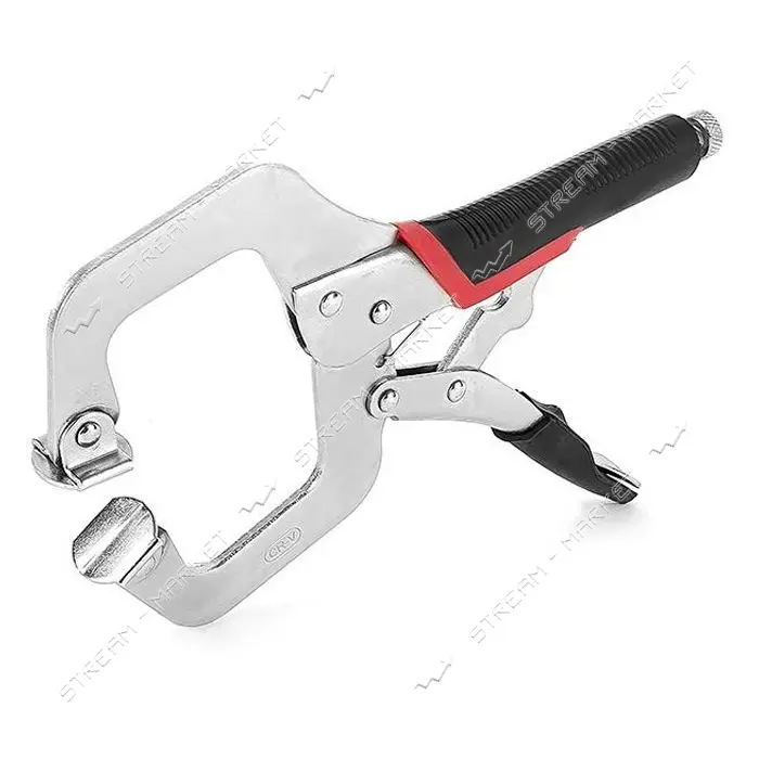 Клещи зажимные Intertool UT-5206 C-type 280мм Cr-V