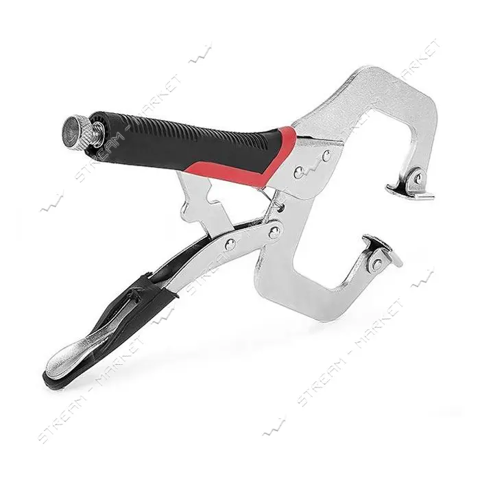 Клещи зажимные Intertool UT-5206 C-type 280мм Cr-V