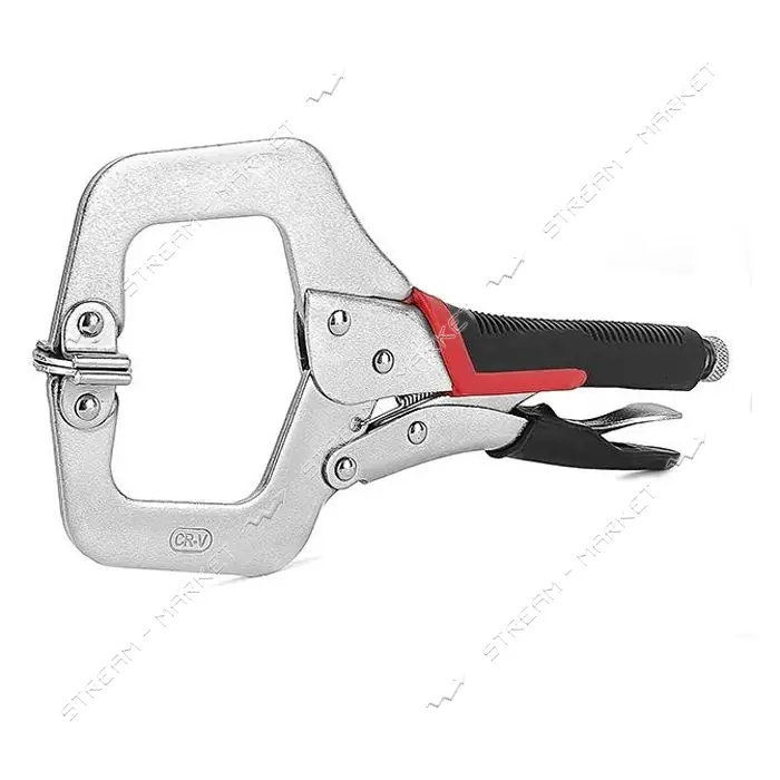 Клещи зажимные Intertool UT-5206 C-type 280мм Cr-V