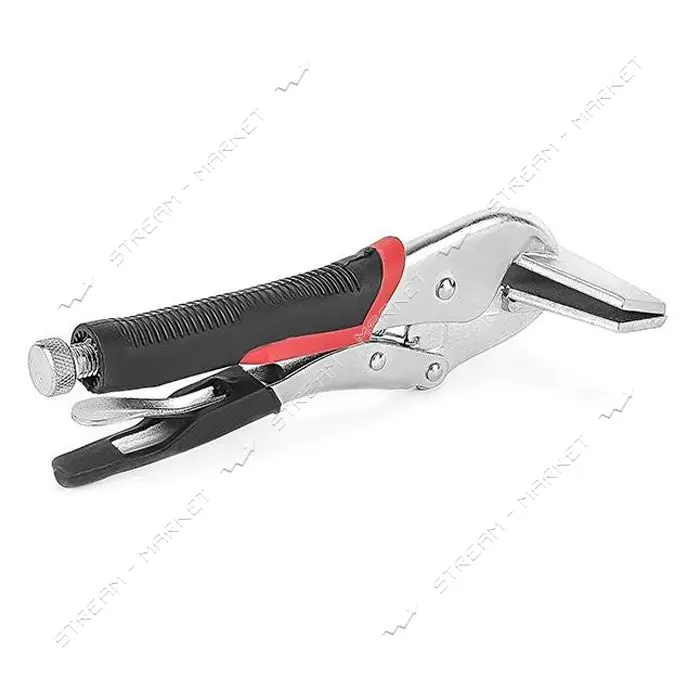 Клещи зажимные Intertool UT-5207 T-type Cr-V 200мм                                                  