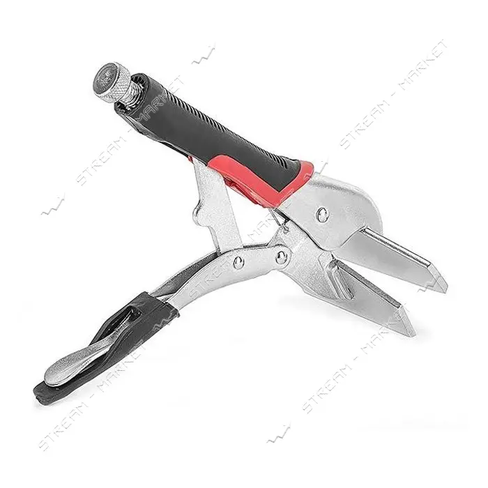 Клещи зажимные Intertool UT-5207 T-type Cr-V 200мм                                                  