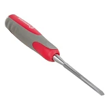 Стамеска Intertool HT-3508 8мм Cr-V двухкомпонентная рукоятка                                       
