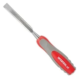 Стамеска Intertool HT-3514 14мм Cr-V двухкомпонентная рукоятка                                      