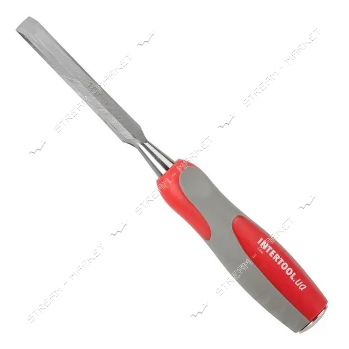 Стамеска Intertool HT-3516 16мм Cr-V двухкомпонентная рукоятка