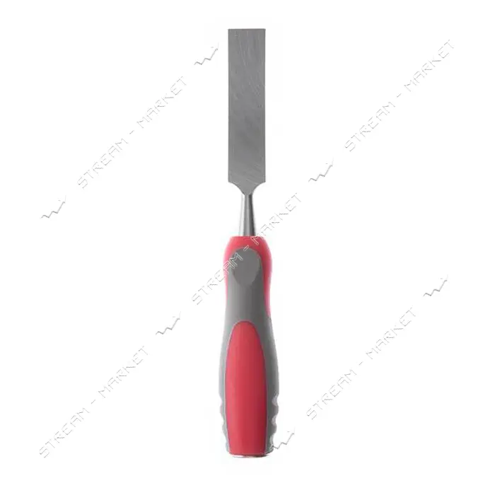 Стамеска Intertool HT-3522 22мм Cr-V двухкомпонентная рукоятка