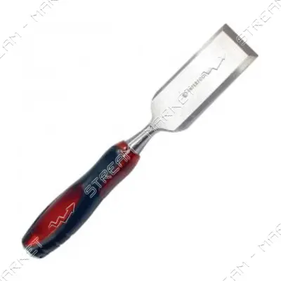 Стамеска Intertool HT-3544 44мм Cr-V двухкомпонентная рукоятка                                      