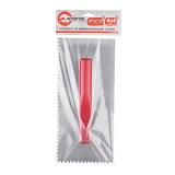 Затирка Intertool KT-0004 из оцинкованной стали 280х130мм 4х4мм