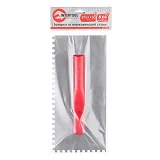 Затирка Intertool KT-0005 из оцинкованной стали 280х130мм 6х6мм