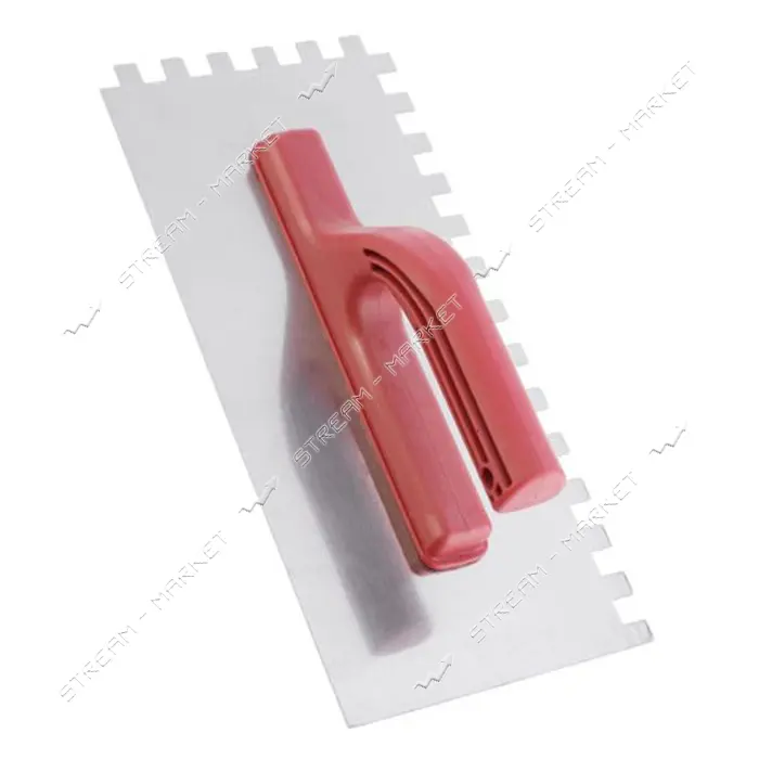 Затирка Intertool KT-0007 из оцинкованной стали 280х130мм 10х10мм                                   