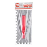 Затирка Intertool KT-0008 из оцинкованной стали 280х130мм 12х12мм