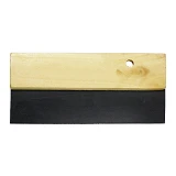 Шпатель Intertool KT-2013 резиновый 300мм с деревянным держателем без маркировки