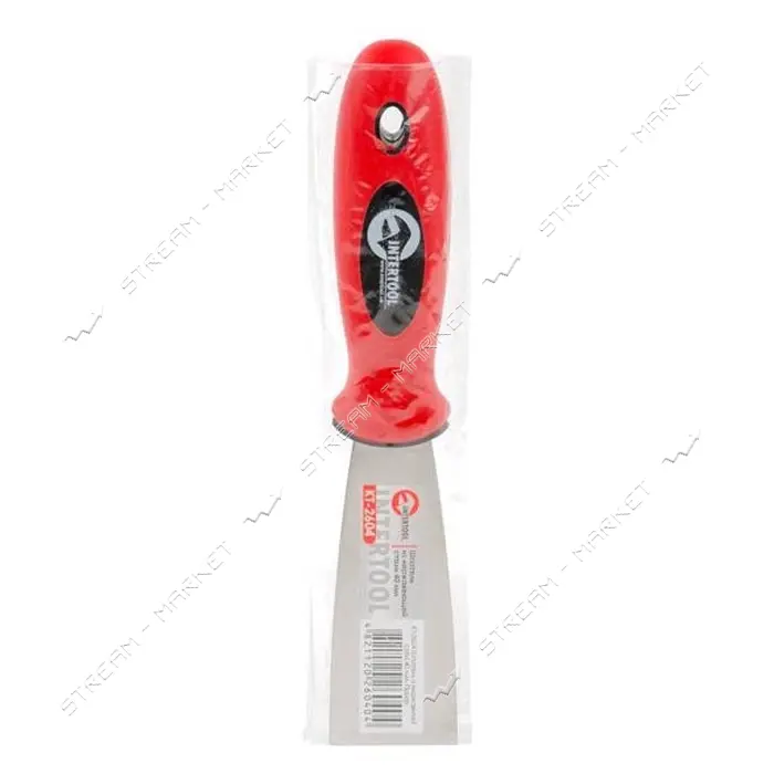 Шпатель Intertool KT-2604 Профи из нержавеющей стали 40мм                                           