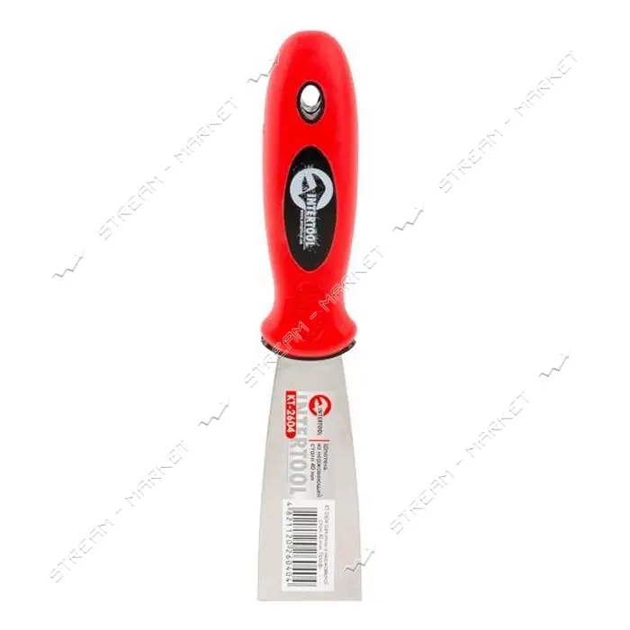 Шпатель Intertool KT-2604 Профи из нержавеющей стали 40мм                                           