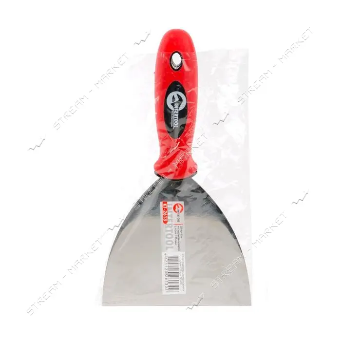 Шпатель из нержавеющей стали Intertool KT-2613 Профи 125мм