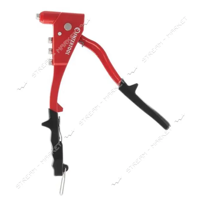 Заклепочный ручной пистолет Intertool RT-0010 цельностальной