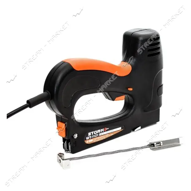 Скобозабивной пистолет Intertool WT-1101 11.3х0.70х8-16 мм гвоздь10-16 мм 750 Вт